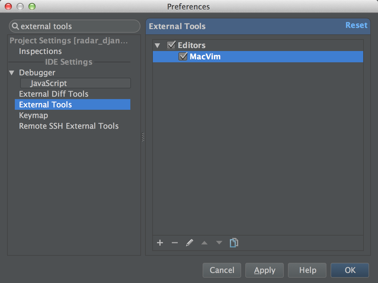 pycharm for mac os x 10.7.5